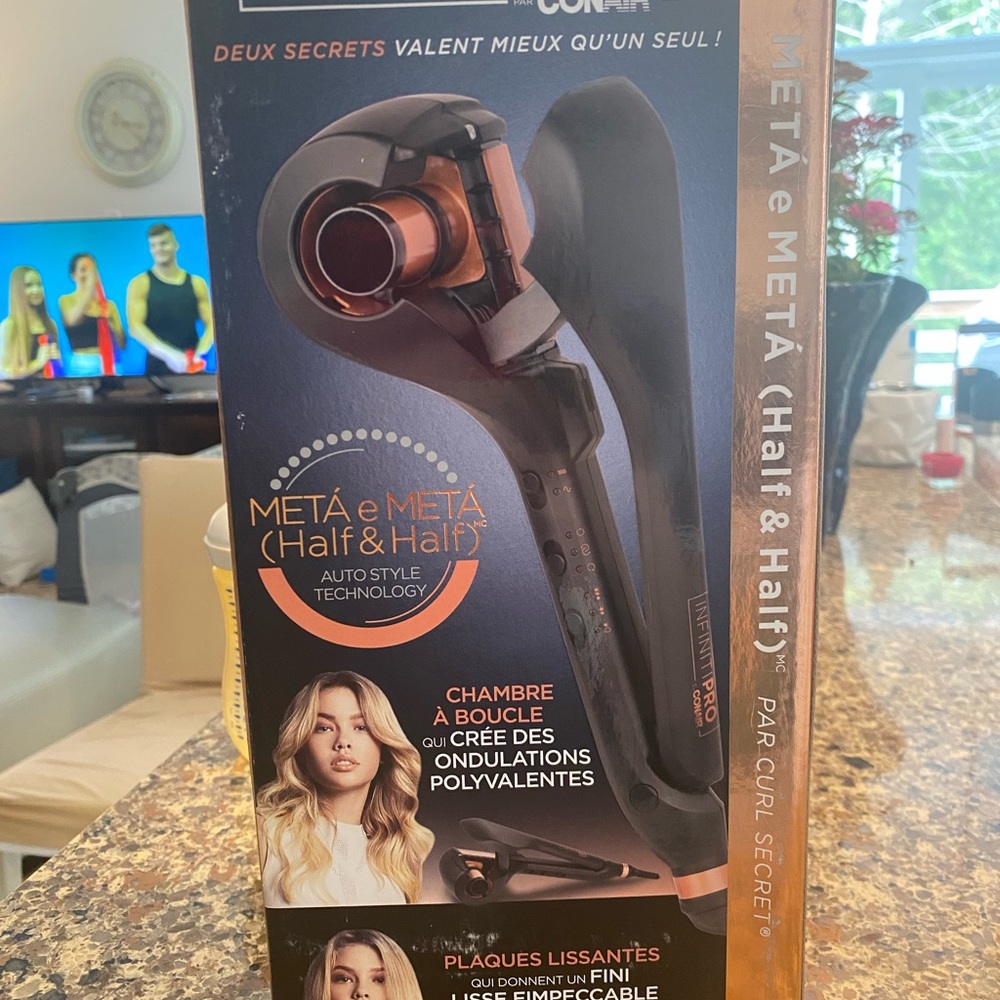 Infiniti pro Conair Straightener &Curler 2in1 !!!